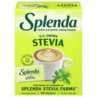 Splenda Sweetener, Zero Calorie, Stevia - 50 Each