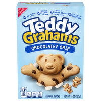 TEDDY GRAHAMS Chocolatey Chip Graham Snacks, 10 oz - 10 Ounce 