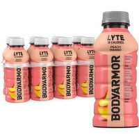 BODYARMOR Lyte Peach Mango Electrolyte Sports Drink - 12 Fluid Ounce