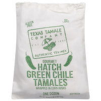 Texas Tamale Tamales, Gourmet, Hatch Green Chile