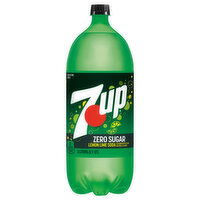 7-UP Soda, Zero Sugar, Lemon Lime - 2.1 Quart 