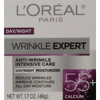 L'Oreal Moisturizer, Day/Night, 55+ Calcium - 1.7 Ounce 