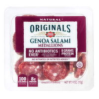 Dietz & Watson Genoa Salami Medallions - 4 Ounce 