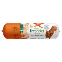 Freshpet Dog Food Slice Serve Roll Chunky Beef Recipe FRESH by Brookshire s