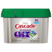 Cascade Dishwasher Detergent, Fresh Scent, ActionPacs - 36 Each 