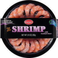 Wholey Shrimp with Cocktail Sauce