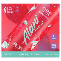 Alani Nu Energy Drink, Cherry Slush - 6 Each 