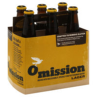 Omission Lager - 6 Each 