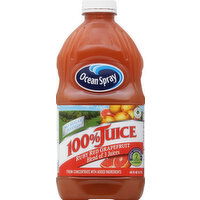 Ocean Spray 100% Juice, No Sugar Added, Ruby Red Grapefruit