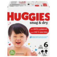 Huggies Diapers, Disney Baby, 6 (Over 35 lb) - 54 Each 