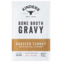 Kinder's Gravy, Bone Broth, Roasted Turkey with Sea Salt & Herbs