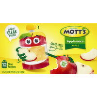 Mott's Applesauce, Apple - 12 Each 