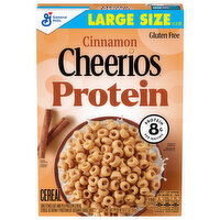 Cheerios Protein Gluten Free Cinnamon Cereal Large Size - 11.2 Ounce