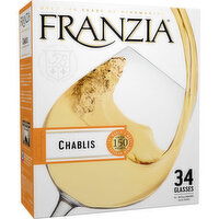 Franzia Chablis World Classics Blend White Wine Box, 5.0 L    