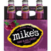 Mike's Beer, Malt Beverage, Premium, Hard Black Cherry Lemonade - 6 Each 