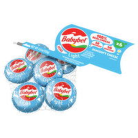 Babybel Semisoft Cheese, Light, Mini - 6 Each 