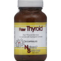 Natural Sources Raw Thyroid, Capsules - 60 Each 