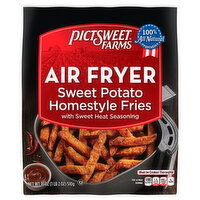 Pictsweet Farms Air Fryer Sweet Potato Homestyle Fries with Sweet Heat Seasoning, 18 oz - 18 Ounce 