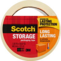 Scotch Packaging Tape, Storage, Long Lasting - 1 Each 