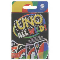 Mattel Card Game, UNO, All Wild - 1 Each