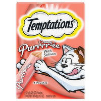 Temptations Treats for Cats, with Salmon - 4 Each 