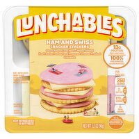 Lunchables Cracker Stackers, Ham & Swiss