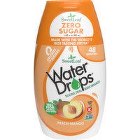 SweetLeaf Water Enhancer, Delicious Stevia, Zero Sugar, Peach Mango - 1.62 Fluid ounce 