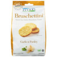 Asturi Garlic & Parsley Bruschettini - 4.23 Ounce