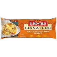 El Monterey Burrito, Egg, Sausage & Cheese - 4.5 Ounce 