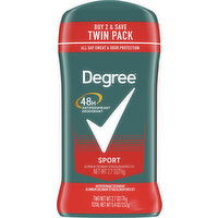 Degree Antiperspirant/Deodorant, Twin Pack