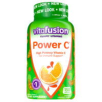 Vitafusion Power C Vitamins, Gummies, Orange Flavor - 150 Each 