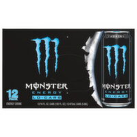 Monster Energy Drink, Lo-Carb, 12 Pack