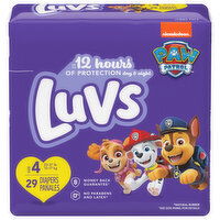 Luvs Diapers, Paw Patrol, Size 4 - 29 Each 