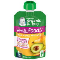 Gerber Wonder Foods, Pear Mango Avocado, Sitter 2nd Foods