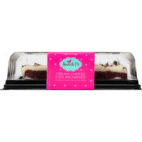 Sweet P's Bake Shop Iced Brownies, Cream Cheese - 13 Ounce 