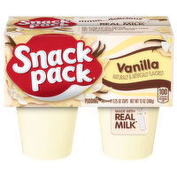 Snack Pack Vanilla Flavored Pudding - 4 Each 