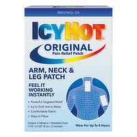 Icy Hot Pain Relief Patch, Arm, Neck & Leg - 5 Each 