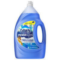 Dawn PowerSuds Fresh Rain Scent Dishwashing Liquid - 51.5 Fluid Ounce