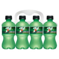 7-UP Soda, Lemon Lime, Zero Sugar - 8 Each