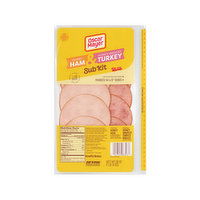 Oscar Mayer Sub Kit, Honey Ham & Honey Smoked Turkey - 28 Ounce 