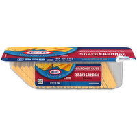 Kraft Sharp Cheddar Cheese, Cracker Cuts - 24 Each 