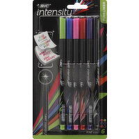 BiC FineLiner, Assorted, Fine (0.4 mm)