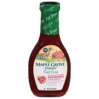 Maple Grove Farms Vinaigrette, Fat Free, Raspberry - 8 Fluid ounce 