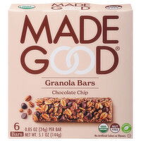 MadeGood Granola Bars, Chocolate Chip