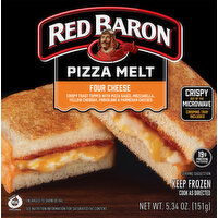 Red Baron Pizza Melt, Four Cheese - 5.34 Ounce 