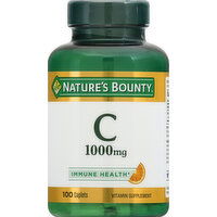 Natures Bounty Vitamin C, 1000 mg, Caplets - 100 Each 