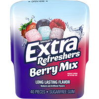 Extra Gum, Sugar Free, Berry Mix