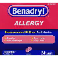 Benadryl Allergy Relief, Tablets