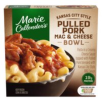 Marie Callender's Kansas City Style Pulled Pork Mac & Cheese Bowl Frozen Meal