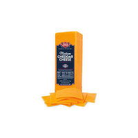 Dietz & Watson Fresh Sliced Medium Yellow Cheddar Sharp - 0.54 Pound 